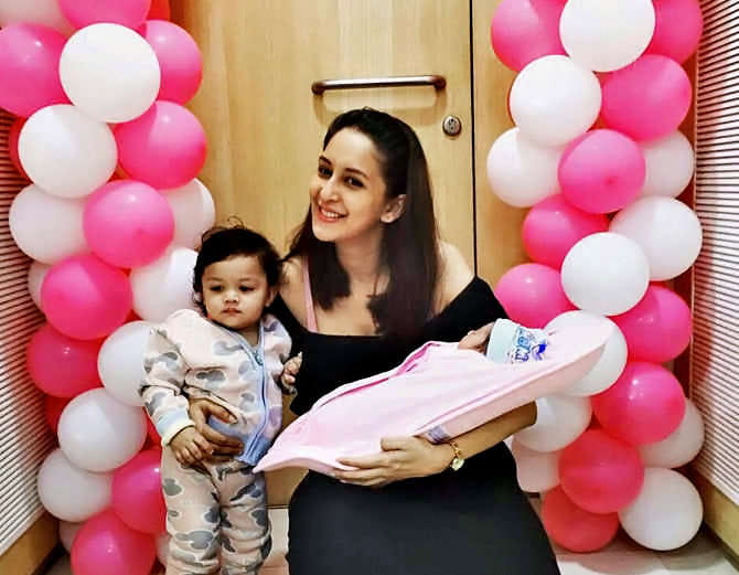 Chahat Khanna Shares Pics Of Newborn