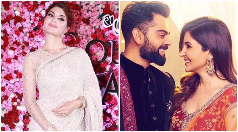 Jacqueline Fernandez, Anushka Sharma, Virat Kohli, wedding