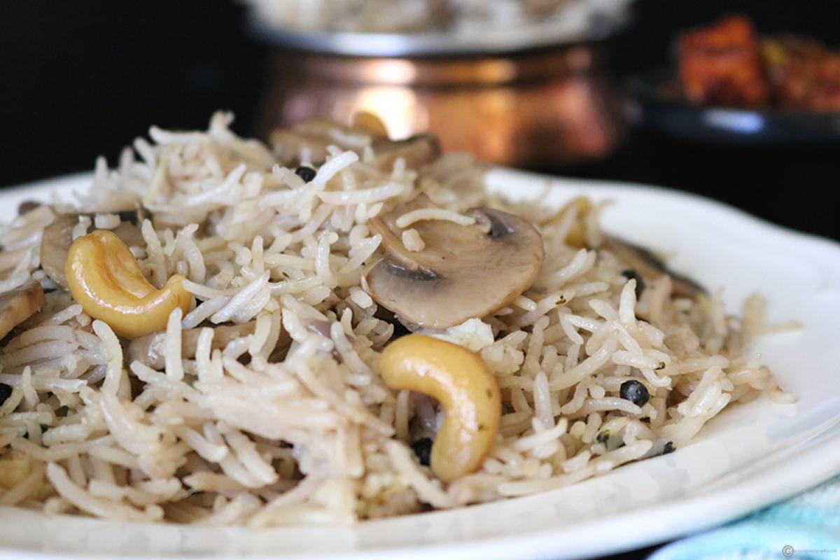 Rice Corner, Mushroom Pulav