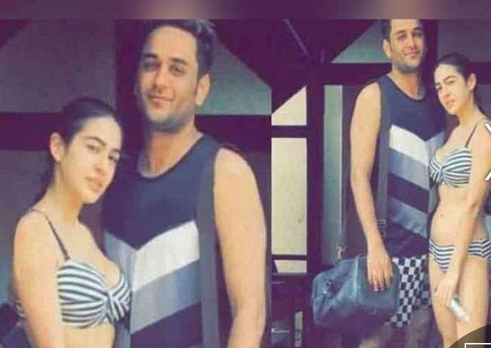 Sara Ali Khan Hot Pic With Vikas Gupta