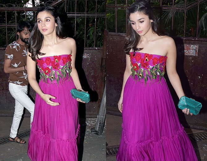 Alia bhatt With Her Ex Ali Dadarkar