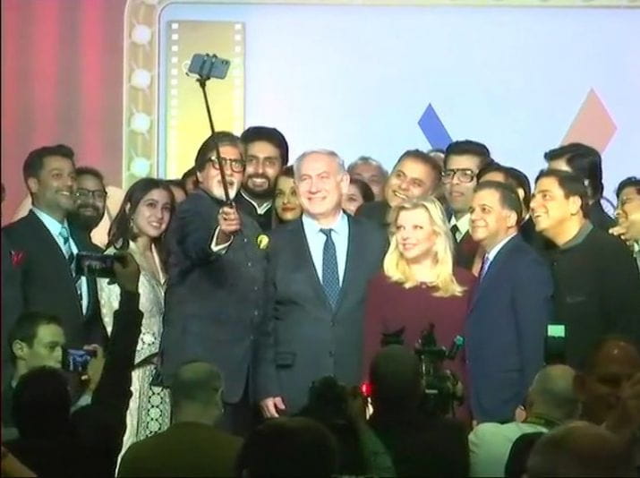 Amitabh Bachchan, Aishwarya Rai Bachchan, welcome Israel PM Netanyahu