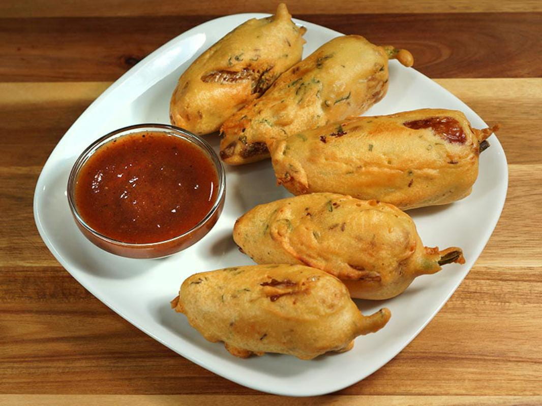 Rajasthani Zayka, Stuffed Mirchi Pakoda