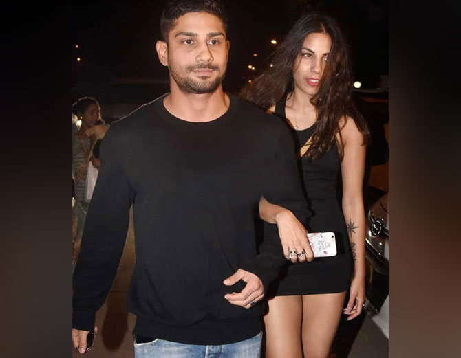 Prateik Babbar, engaged, girlfriend, Sanya Sagar