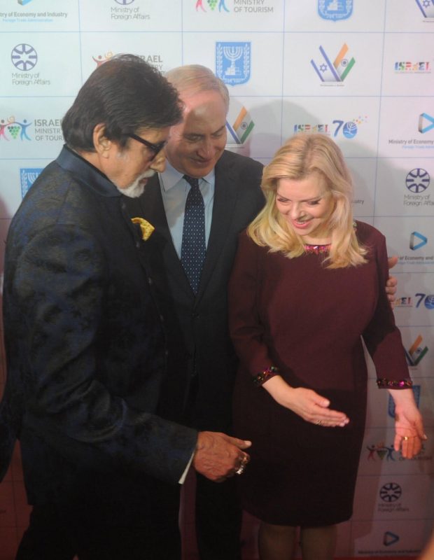 Amitabh Bachchan, Aishwarya Rai Bachchan, welcome Israel PM Netanyahu