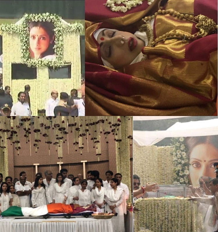 last journey of legendary actress sridevi