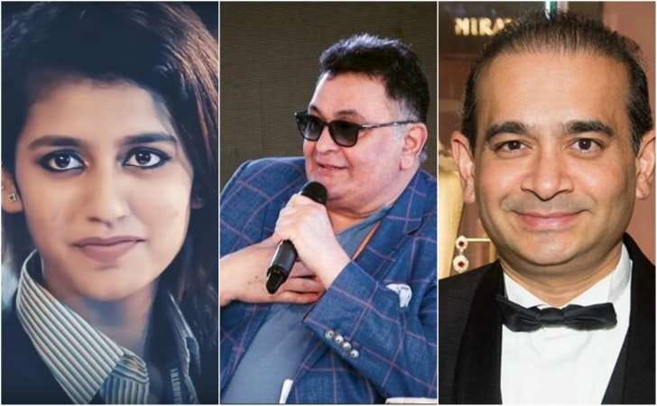 Rishi Kapoor, Priya Prakash Varrier, wink, Nirav Modi fraud
