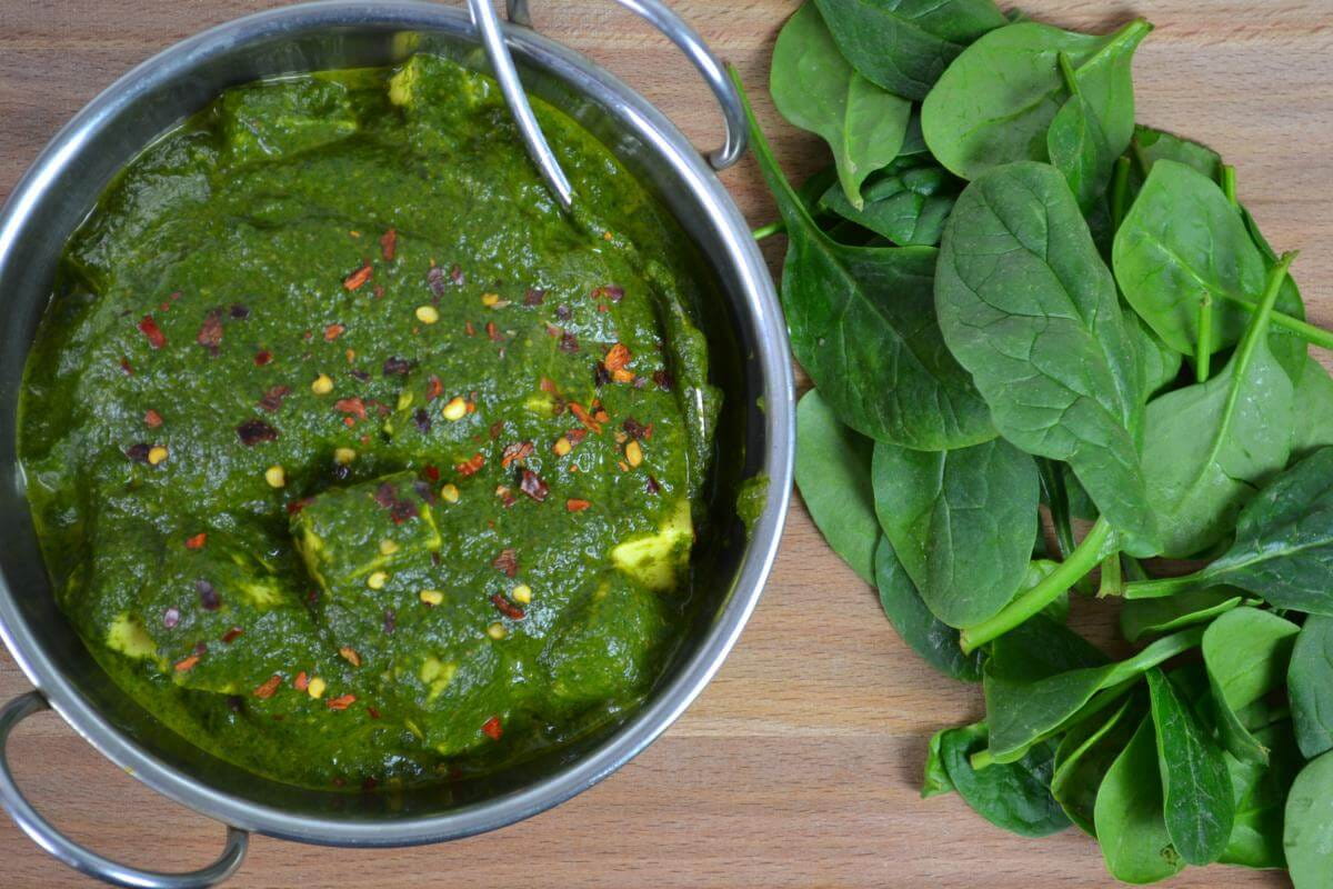 Creamy Palak-Paneer