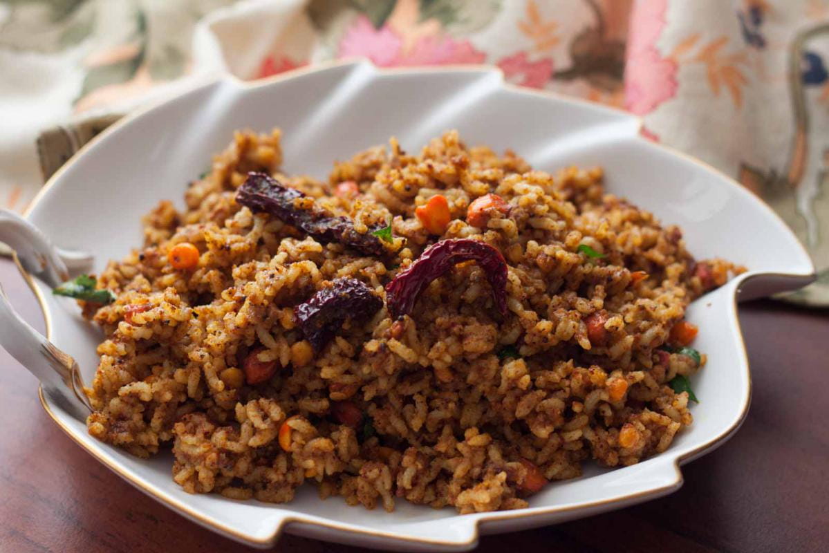 Tamarind Rice, South Indian Flavour