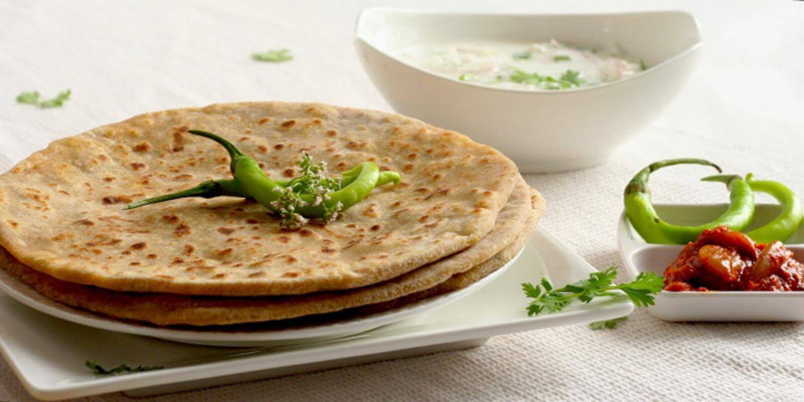 Carrot-Paneer Paratha