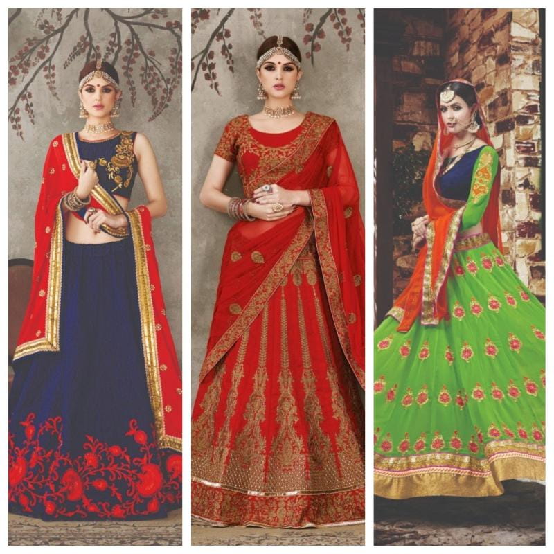 lehenga kaise pahne jaate hain