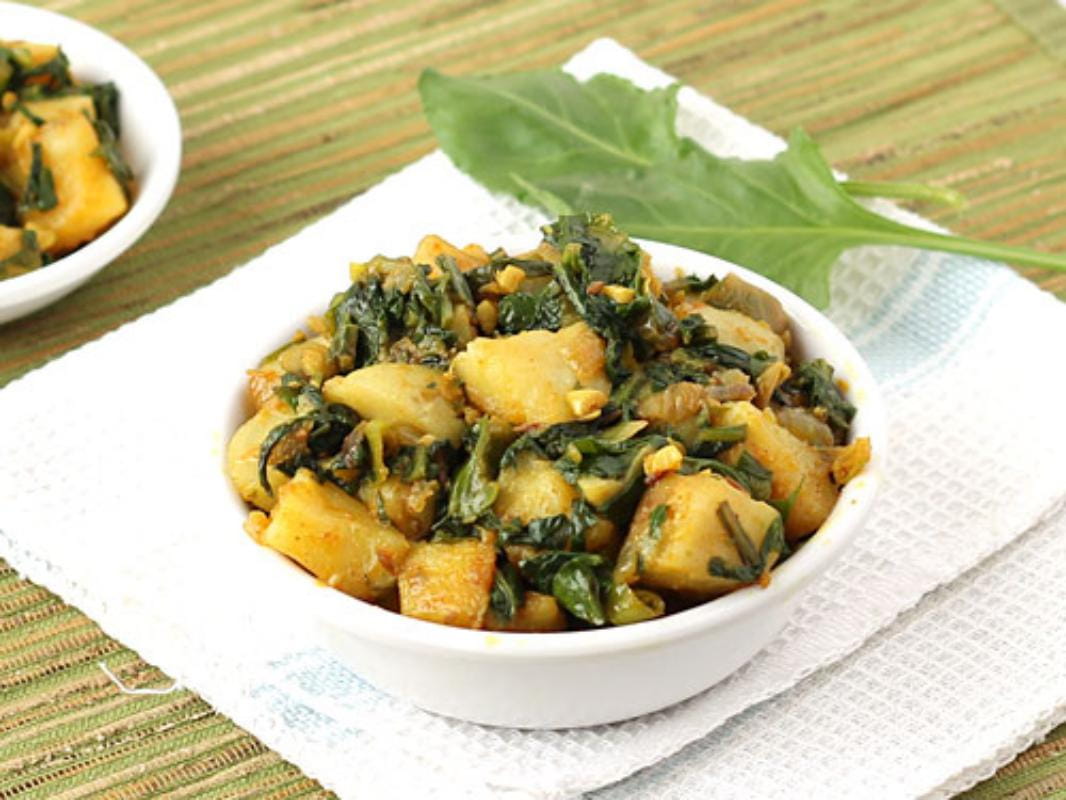 Aloo-Palak