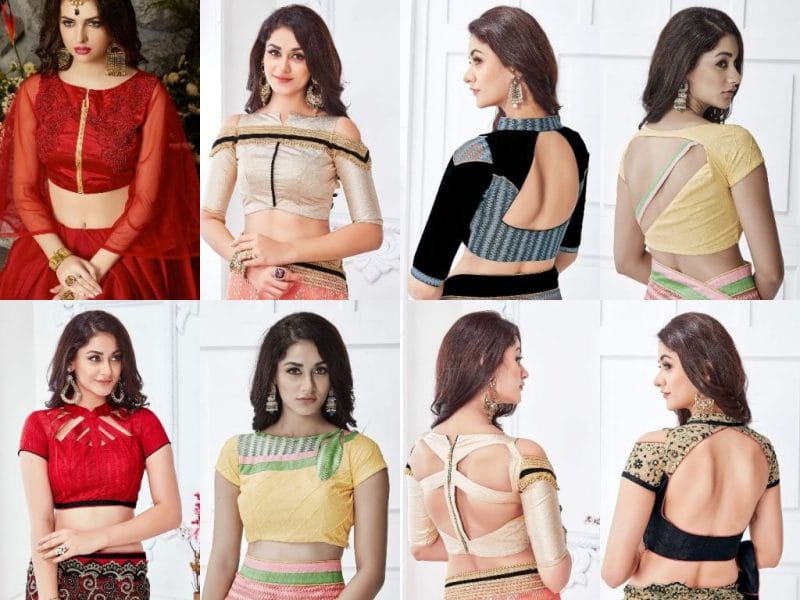 लेटेस्ट ब्लाउज़ डिज़ाइन, ट्रेंडी ब्लाउज़, Best Latest Blouse Designs