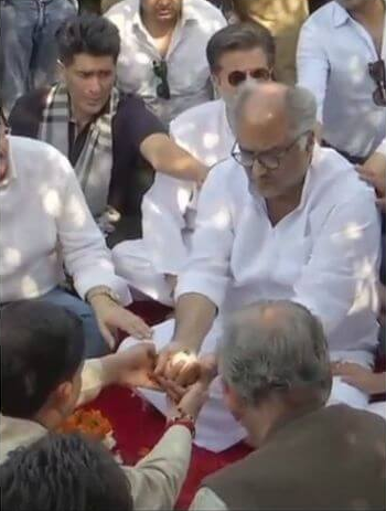 Sridevi's ashes immersed in Haridwar