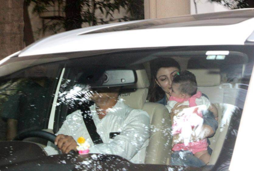 Cute Inaya With Mom Soha Ali Khan