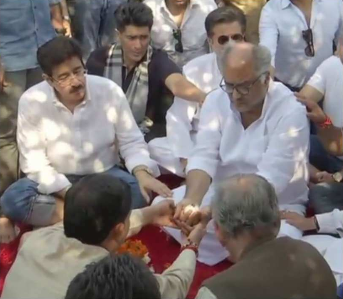 Sridevi's ashes immersed in Haridwar