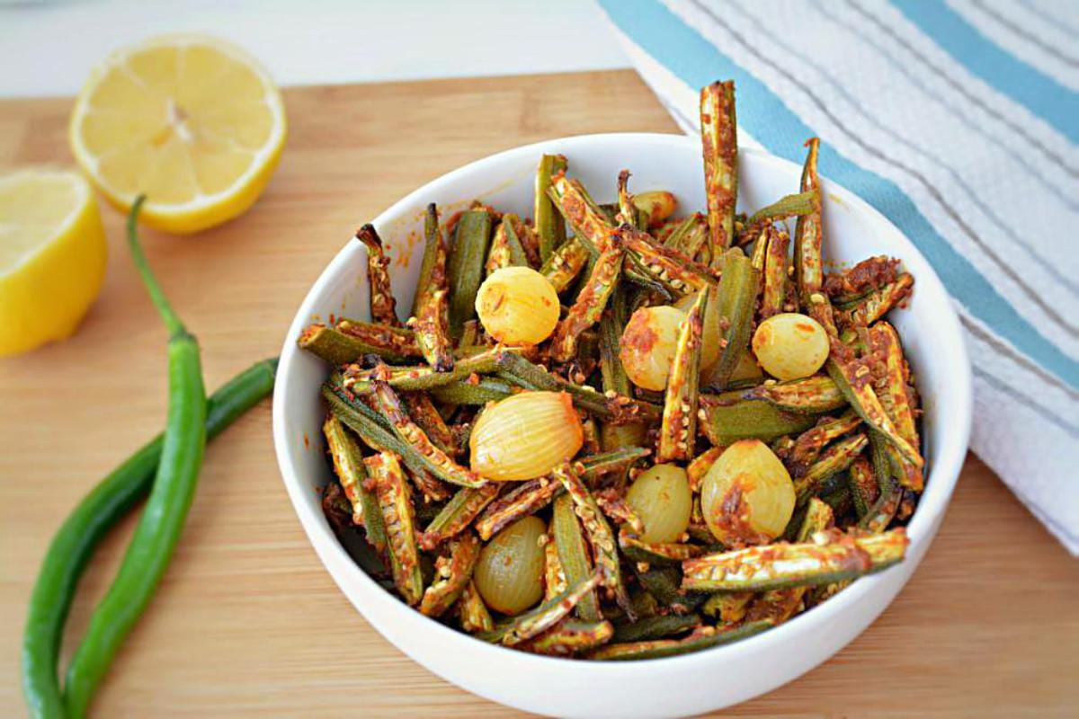 Dinner Ideas, Bhindi Do Pyaja