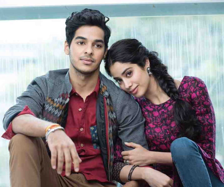 new pic of Janhvi kapoor from the set of Dhadak