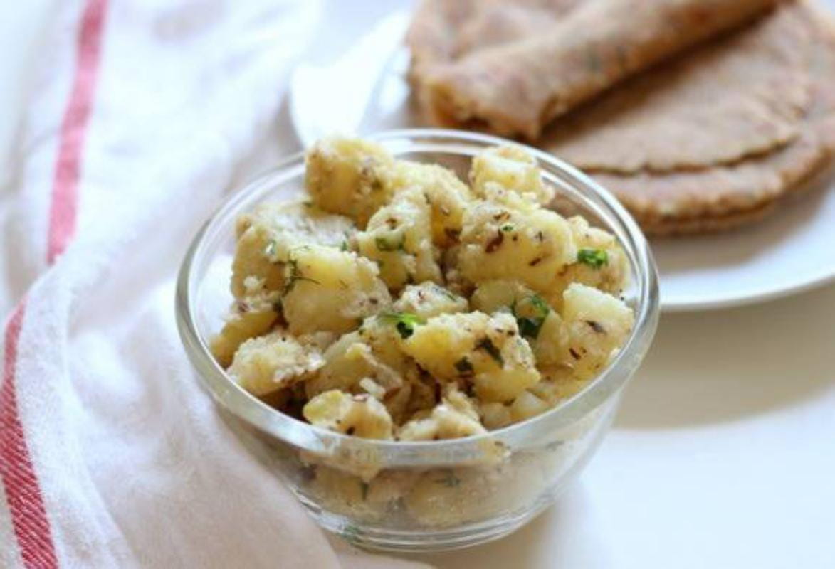 Dry Potato Sabzi