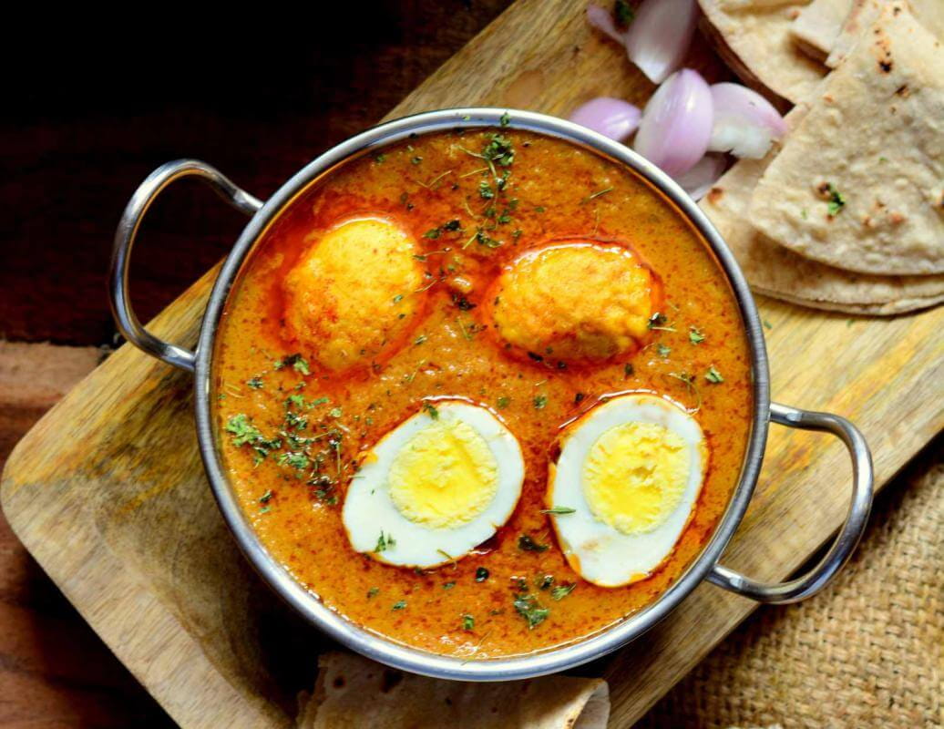 Tomato-Egg Curry, Non Veg