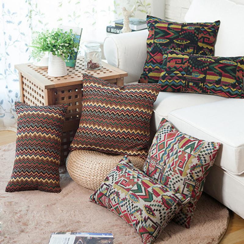 How to decorate home with bright Fabric