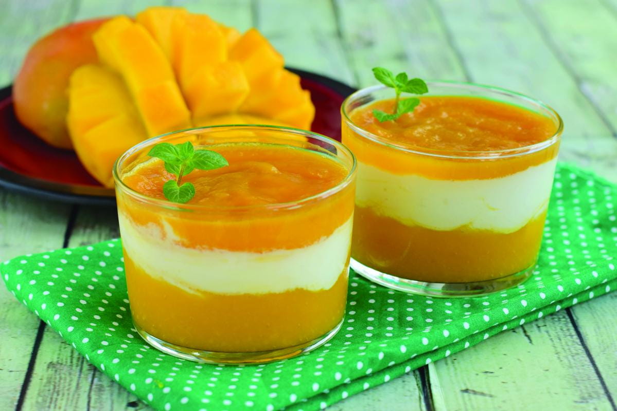 Baked Mango Yogurt