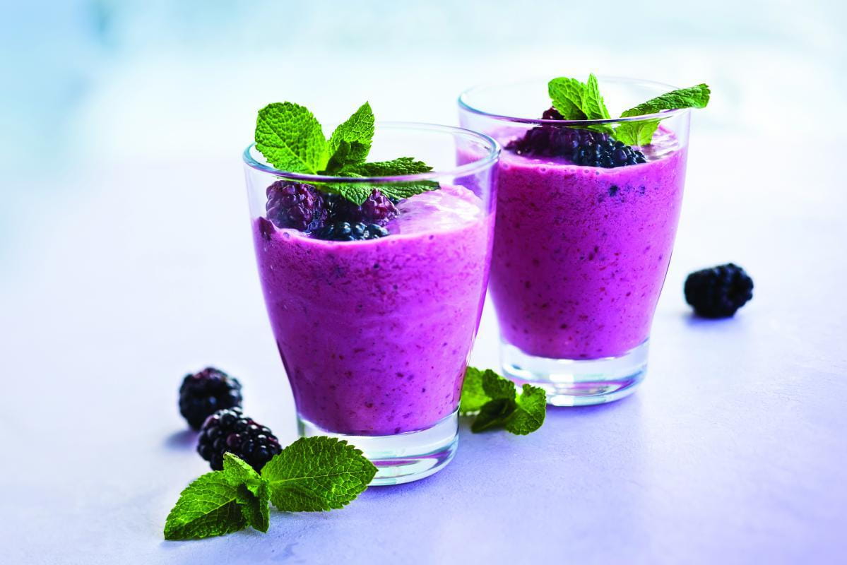 Summer Flavour, Blueberry-Orange Smoothie