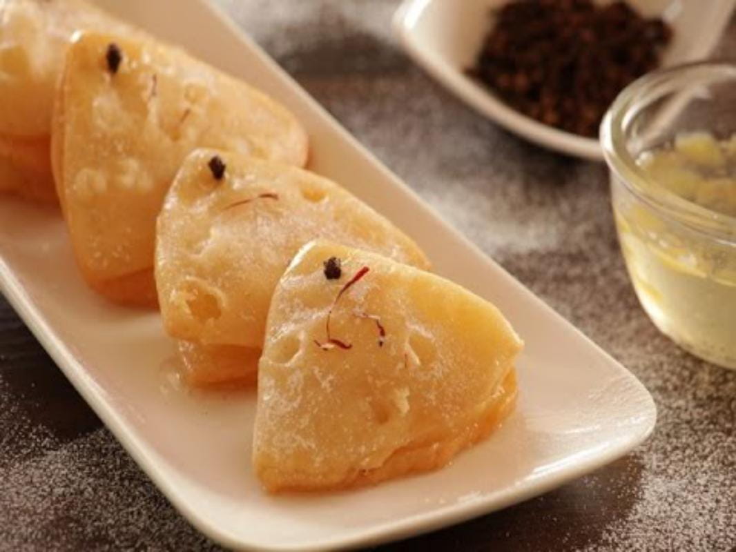 Sweet Badam Poori