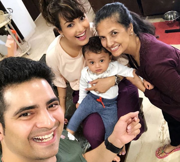 Karan Mehra, Nisha Rawal, celebrate, son's 10th month Birthday