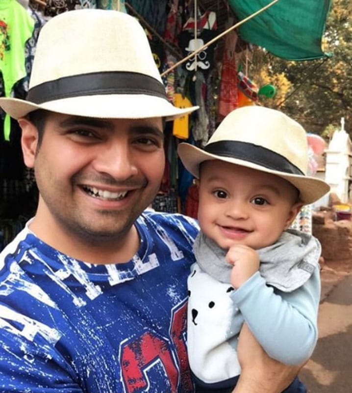 Karan Mehra, Nisha Rawal, celebrate, son's 10th month Birthday