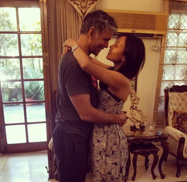 Milind Soman, Ankita Konwar, Relationship, proof