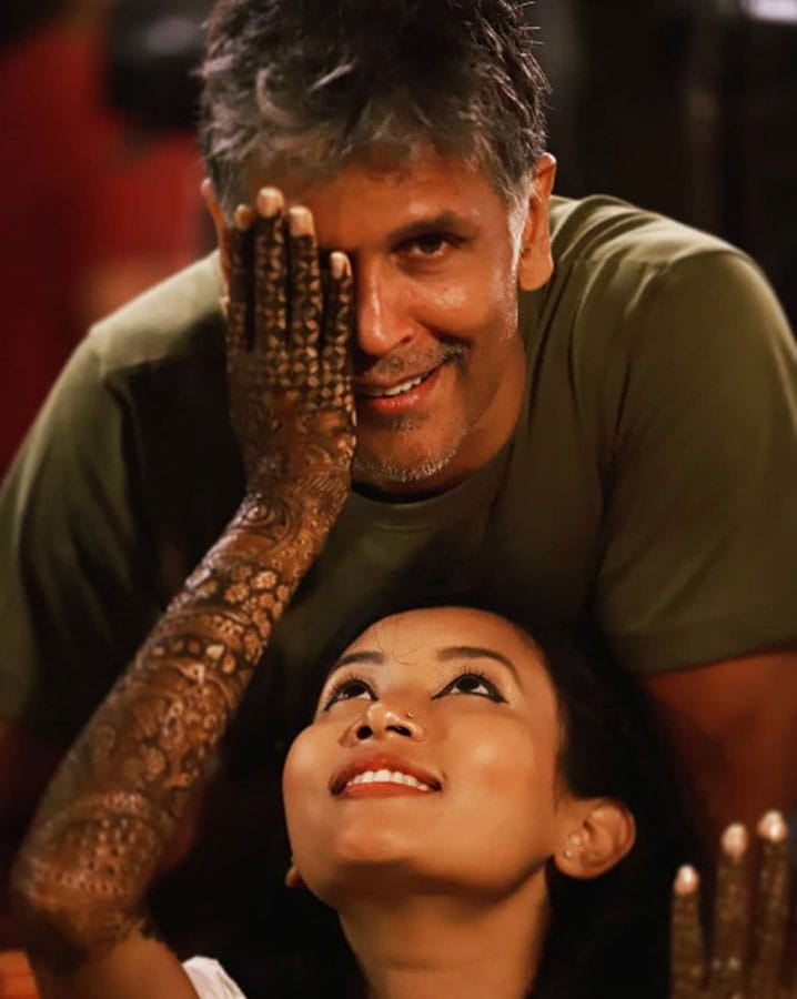 Milind Soman, Ankita konwar, married