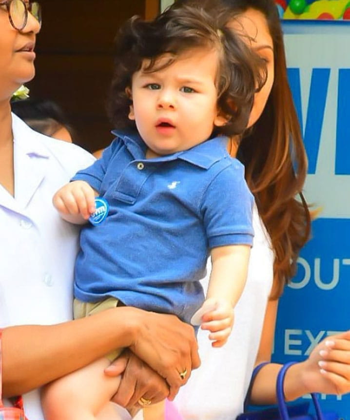 Adorable pics, Taimur Ali Khan, Playschool