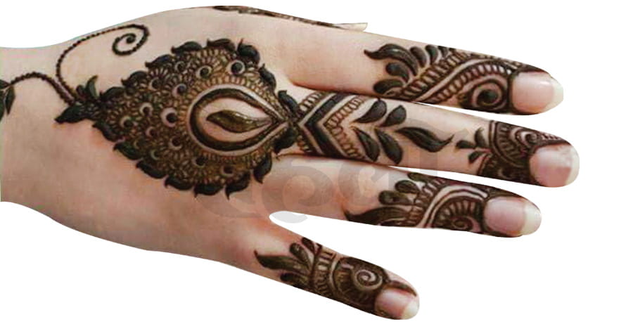 Indo Arabic Mehandi Designs