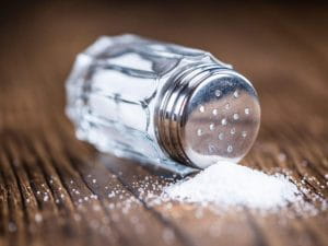 Side Effects, Salt, extra salt consumption