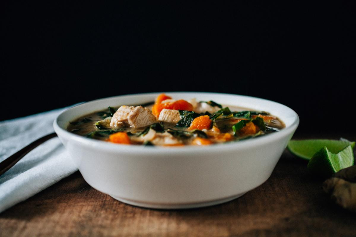 Chicken And Almond Soup