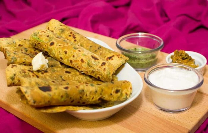 Breakfast Ideas, Besan-Methi Thepla