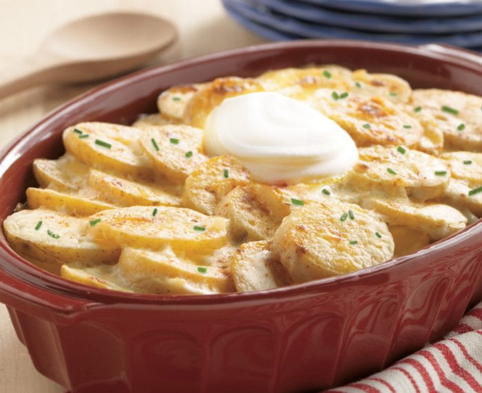 Creamy Potato With Sour Cream