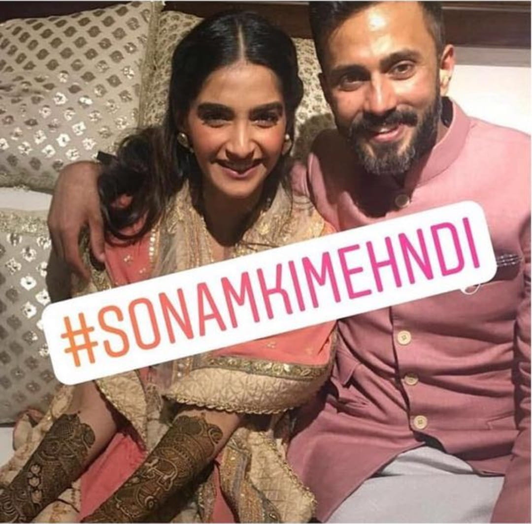 Sonam Kapoor, Mehendi Ceremony