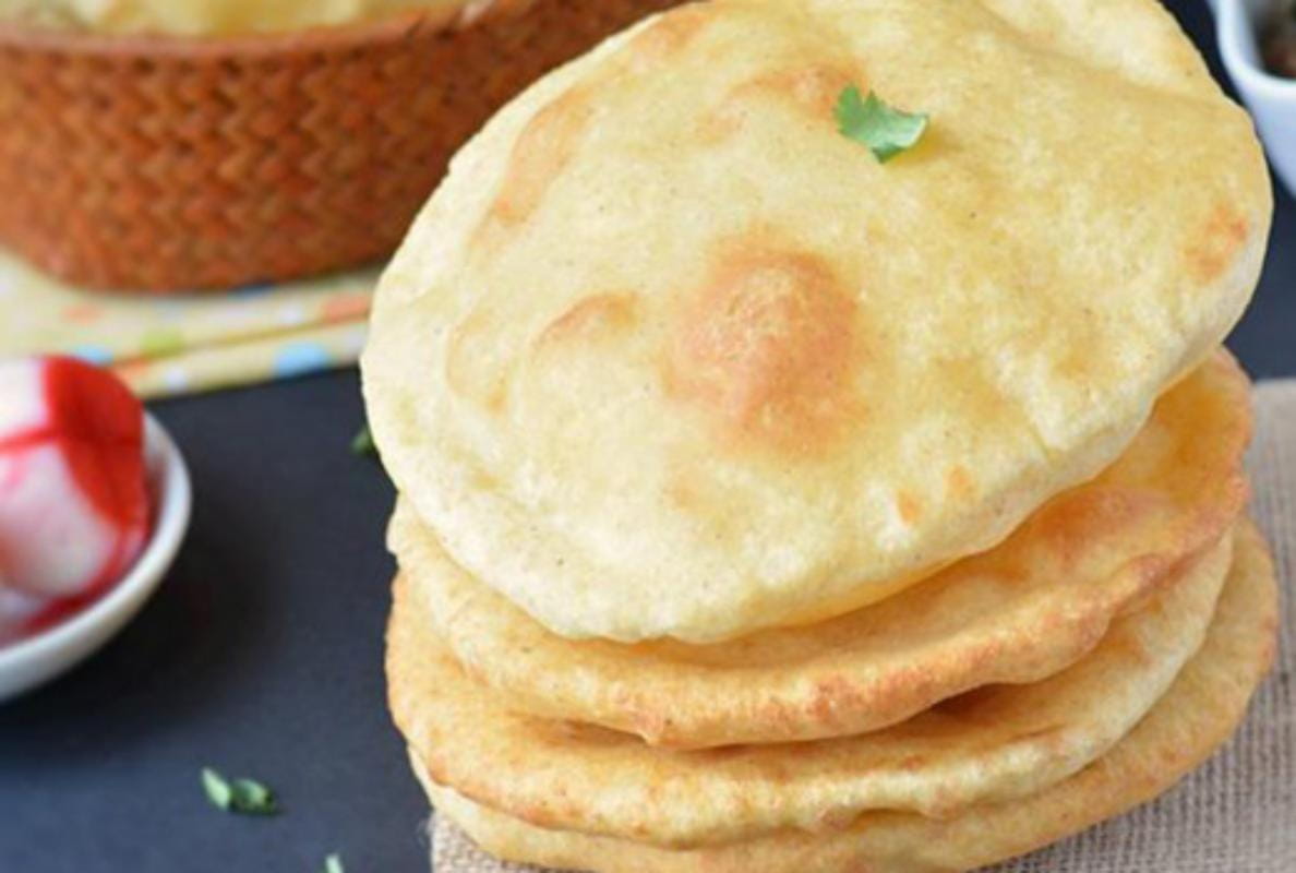 Different Flavour, Aloo Bhatura recipe