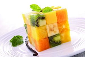 Creamy Mango Fruit Salad