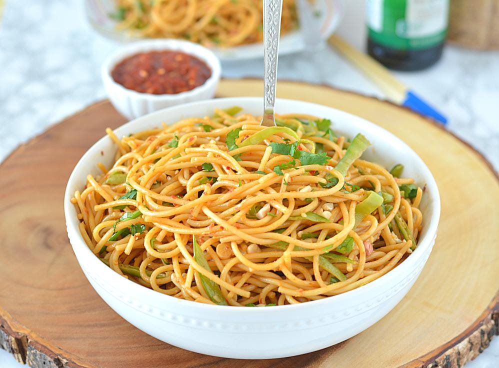 Stir Fry Honey Chilli Noodles