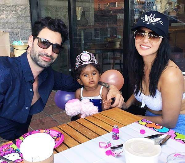 sunny Leone, mother, kids