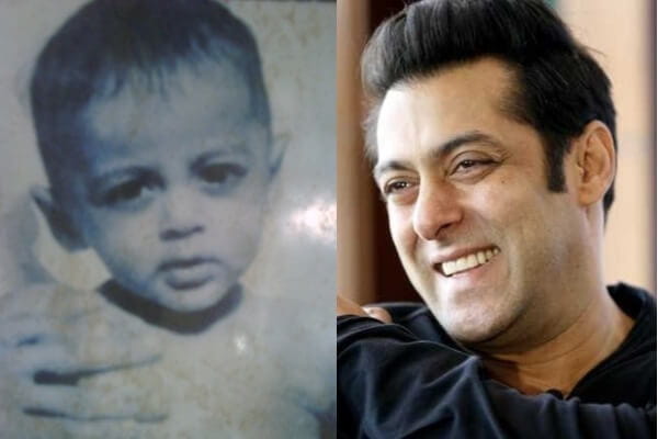 Salman Khan's Childhood picture