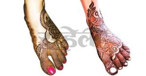 Dubai Mehandi Designs Legs