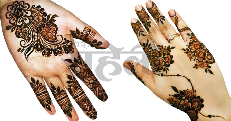 Indo Arabic Mehndi Designs