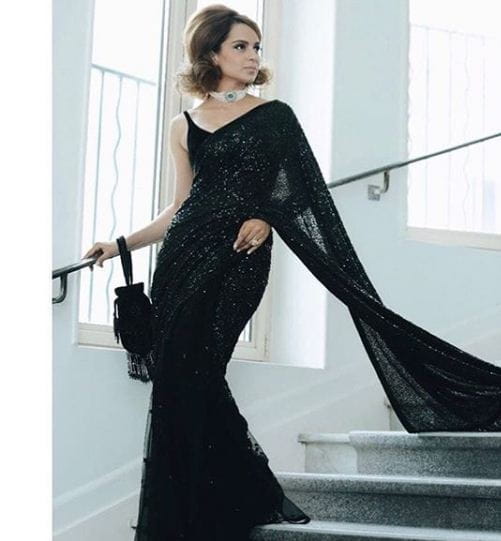 Saree Looks, Kangana ranawat