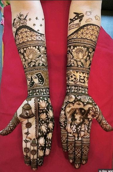 Mehandi designs, Shweta tripathi