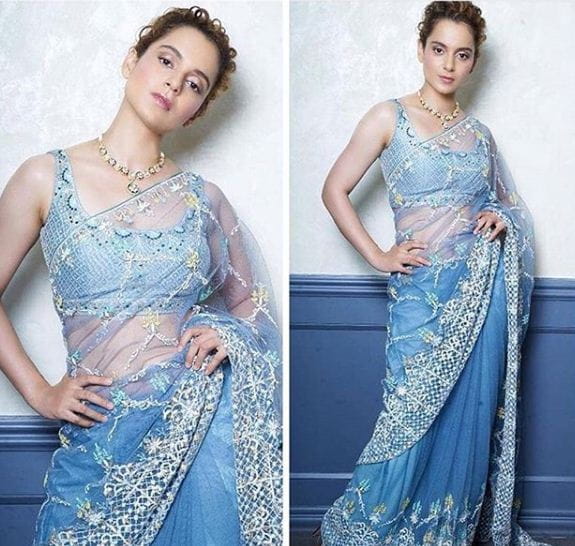 Saree Looks, Kangana ranawat