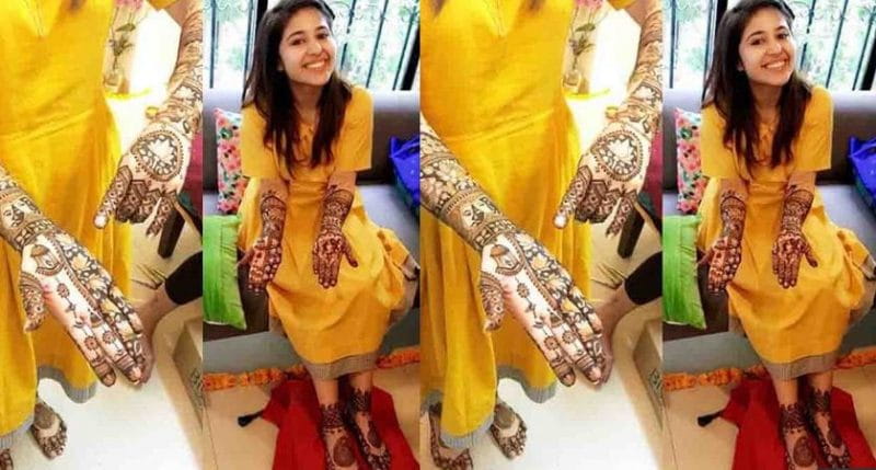 Mehandi designs, Shweta tripathi